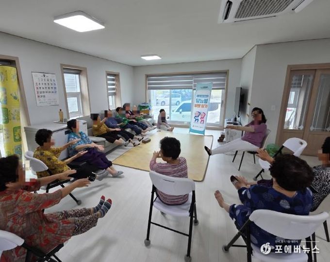 여주시보건소, 방문건강관리사업 '경로당 소그룹 프로그램'으로 만성질환 관리 실천력 향상