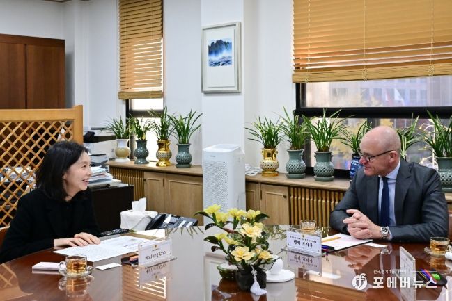 독일 콘라드 아데나워재단 한국사무소 대표와 면담