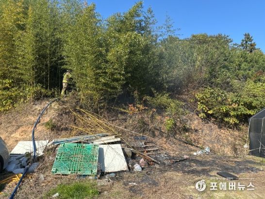 해남소방서, 주택용 소화기 활용으로 산불 진화 사례 홍보