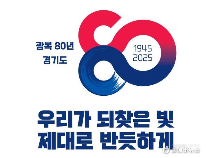 광복80주년 기념 BI