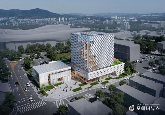 AI활용 첨단디지털문화콘텐츠 실증 공간 마련 (거점시설(첨단디지털문화콘텐츠 실증공간) 조감도)