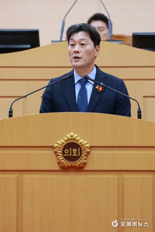 서동욱 전라남도의원, ‘공정환원’ 기준 세웠다