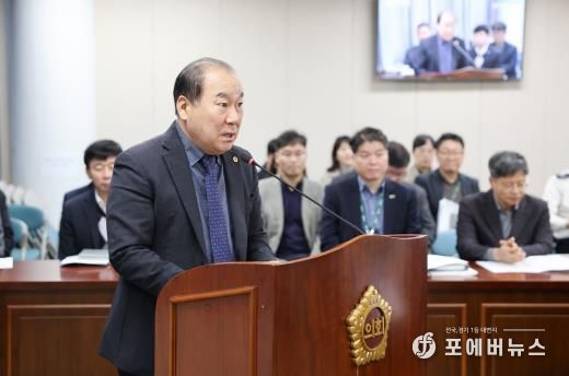 강정일 전라남도의원, 전라남도 도시계획 조례 개정안 대표발의