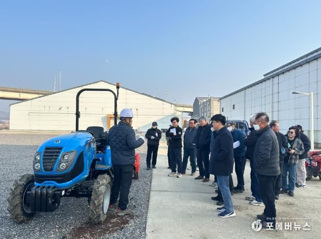 군산시농기계현장이용및안전교육성료