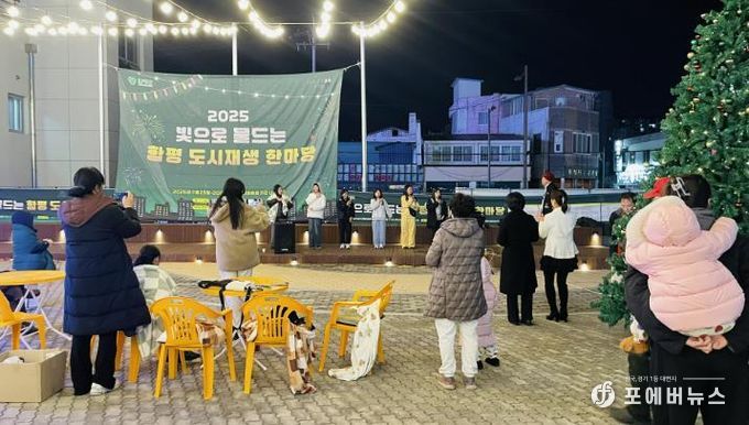 함평나비어울림센터 빛축제 전경