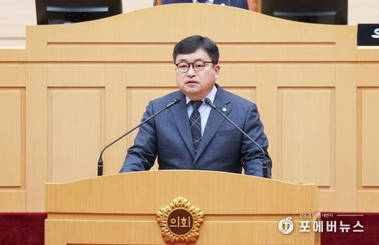 모정환 의원 함평 엄다리 제동고분 청동거울 전남도 문화재 지정 촉구 5분 자유발언 사진