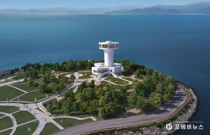 고흥군, ‘고흥지구 선셋가든’ 관광경관 명소화 사업 본격화 - 고흥지구 선셋가든 조감도