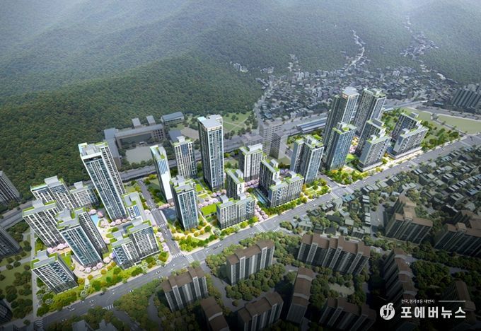 조감도(참고자료로서 통합심의 조치계획 수립 및 인허가 과정 등에서 조정될 수 있음)