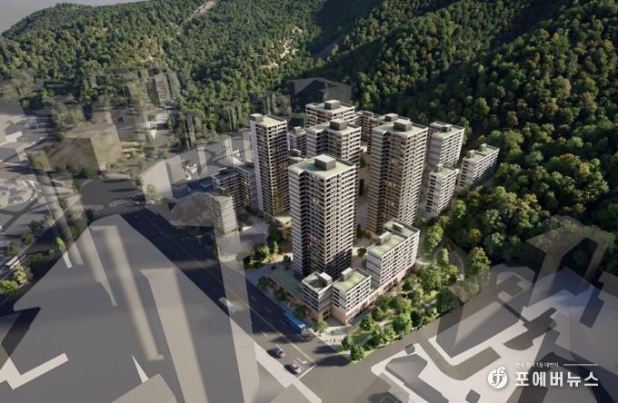 면목 9구역 조감도