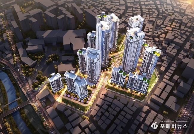 쌍문한양1차아파트 재건축사업 조감도