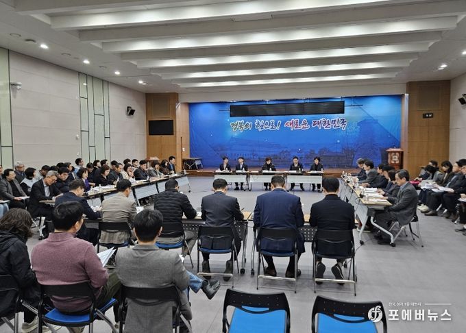 경북도, 2026년 5대 경제정책목표 설정, AI등 5+1TF가동