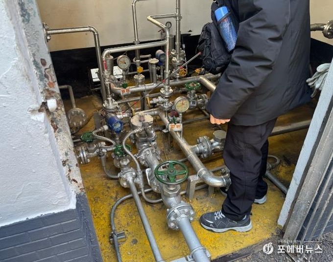 합동 점검하는 모습