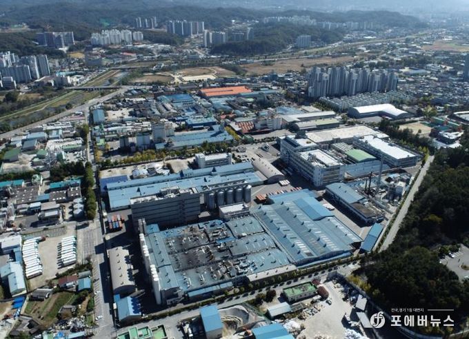 우산일반산업단지 전경
