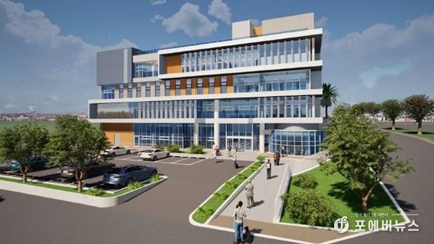 동백노인복지관 조감도(2026년 6월 준공 예정)