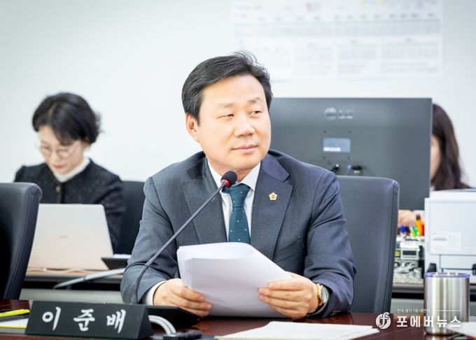 성남시의회 더불어민주당 이준배 대표의원 주요업무 계획 청취