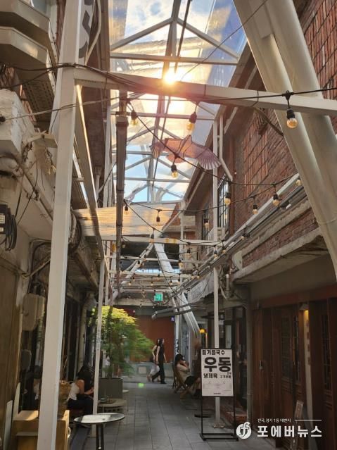 해방촌 신흥시장 내부