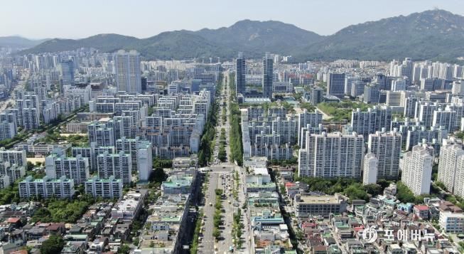 안양 평촌신도시 전경