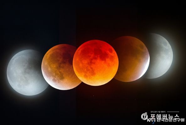 정남진천문과학관에서 보는 정월대보름 붉은 달 ‘개기월식’