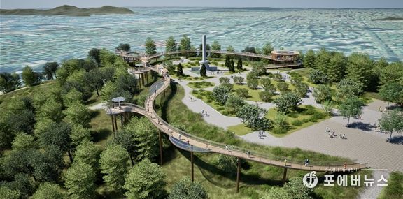 수봉공원 스카이워크 조감도