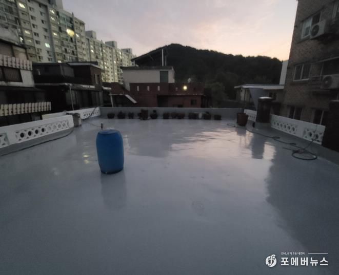 옥상방수(공사후)