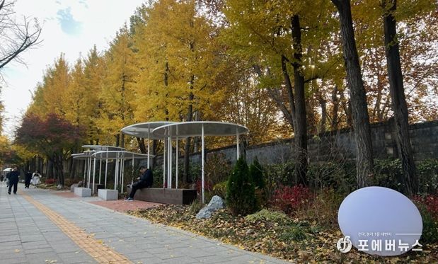 생활 가로변 녹지정비 사업(녹사평~해방촌 입구)