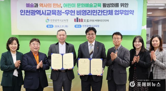 ‘어린이 문화예술교육 활성화 등을 위한 업무협약’