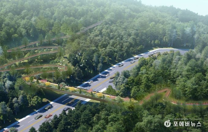 녹지연결로 조감도