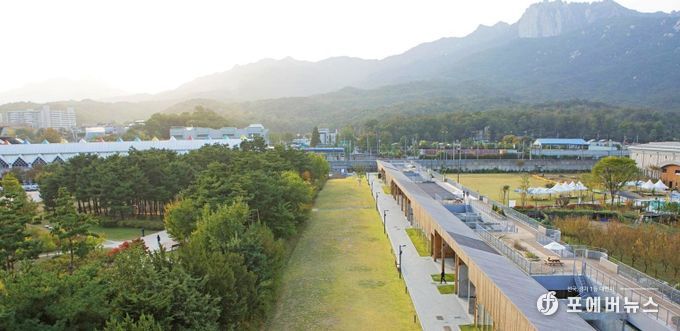 평화문화진지 일대 모습