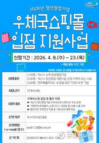 익산시, 청년창업기업 온라인 판로 연다